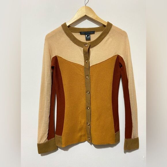 Marc By Marc Jacobs Sweaters - 100% Cashmere Colorblocked Marc By Marc Jacobs Cardigan Sweater